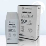 Ideale UV Oil Free es un fotoprotector Híbrido textura fluida ultra ligera, con un FPS 50+, FPA+++