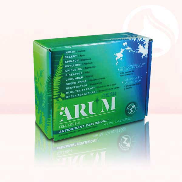 Es una excelente opción para aprovechar todos los nutrientes y propiedades naturales del extracto de té verde y azul, la espirulina, la espinaca, el resveratrol, psyllium; como también las propiedades del pepino, la piña, manzana verde y apio (fibras y antioxidantes). Ayuda a una buena digestión. Sin azúcar adicionada.