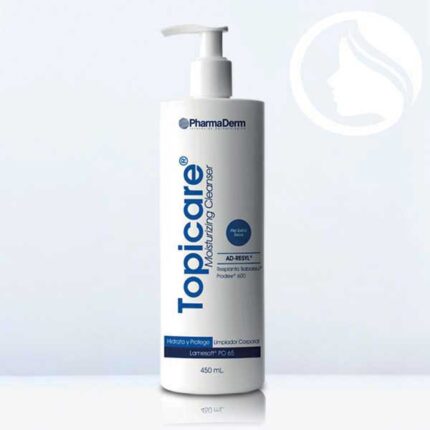 Descubre la experiencia de limpieza suave con Topicare Moisturizing Cleanser, un gel de ducha corporal especialmente formulado para piel extra seca. Su fórmula contiene tensoactivos suaves libres de sulfatos, derivados de aminoácidos, que limpian profundamente sin alterar la barrera natural de la piel, mientras aportan una hidratación intensiva que protege y suaviza desde el primer uso.