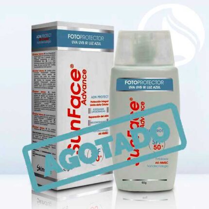 Fotoprotector SunFace Advance SPF 50+® desarrollado bajo altos estándares de calidad y principios activos innovadores como PHOTOSOMES V (fotoliasa liposomada), INTERLEUKINE 6 y HELIOMODULINE que en conjunto protegen y reparan el daño causado al ADN por la exposición a la radiación solar.